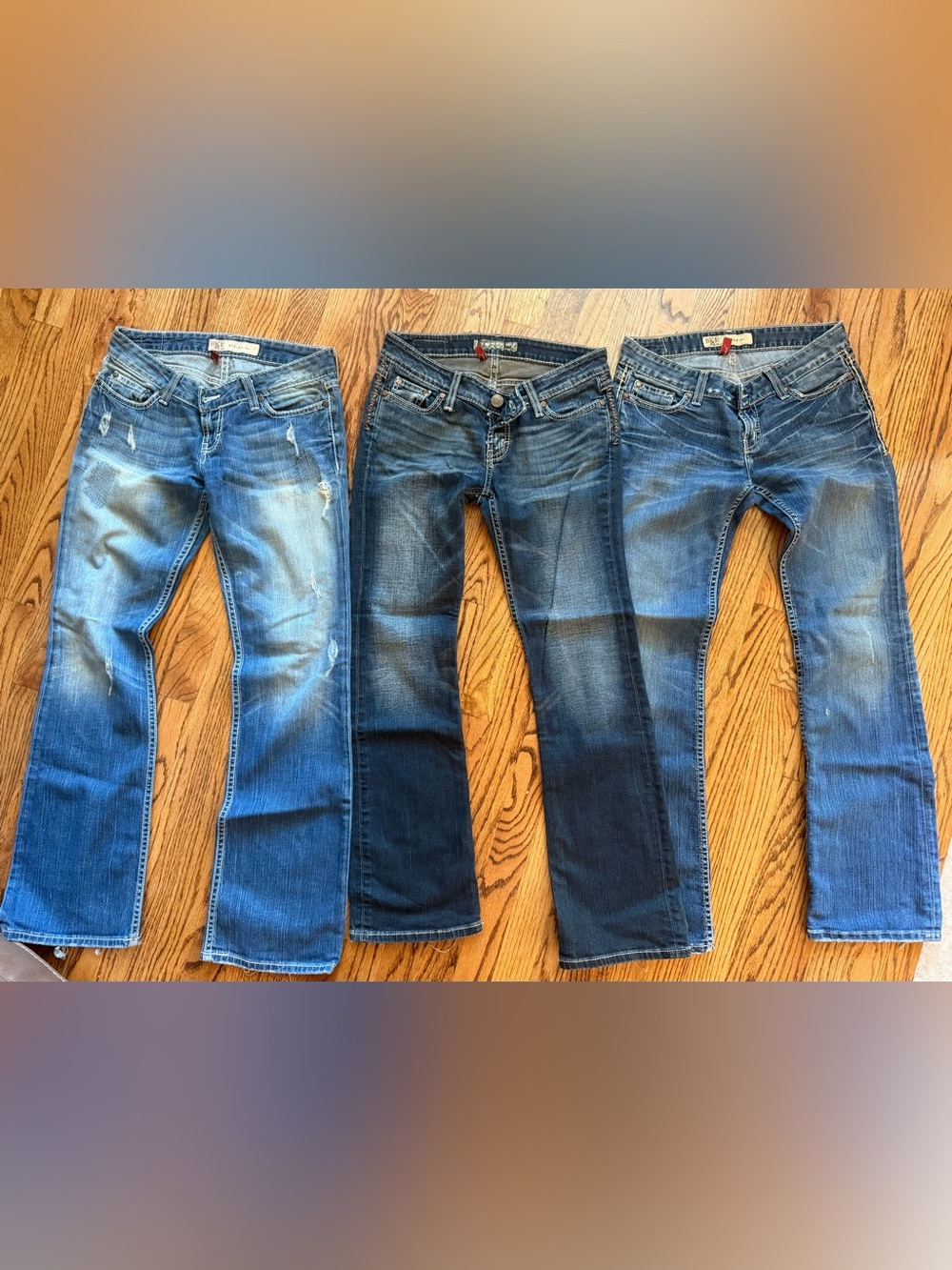 Women’s BKE Jeans Bundle / 3 Pairs / Size 27 x 31 1/2